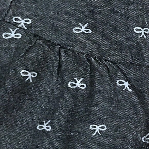 Carter’s Baby Girl Blue Long Sleeve Dress - Size 6m - Picture 3 of 3